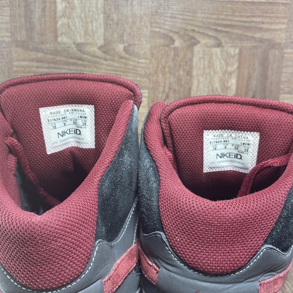 Nike NikeID‎ Prestige 4 High Black/Maroon main image 9